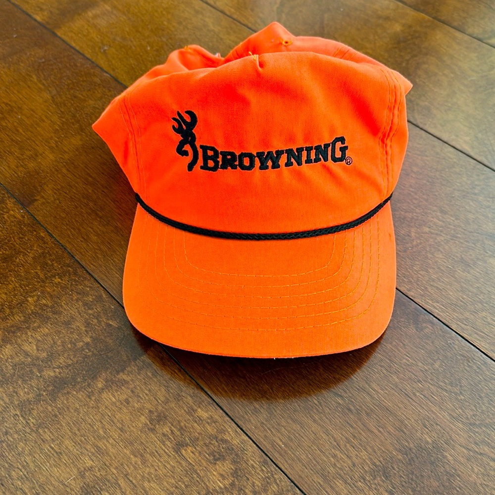 Browning Hunter Orange hat.